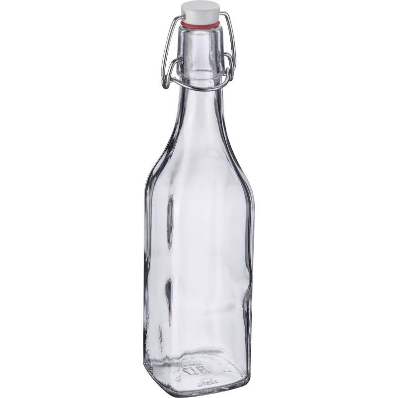 Lasipullo patenttikorkilla 0,5 l