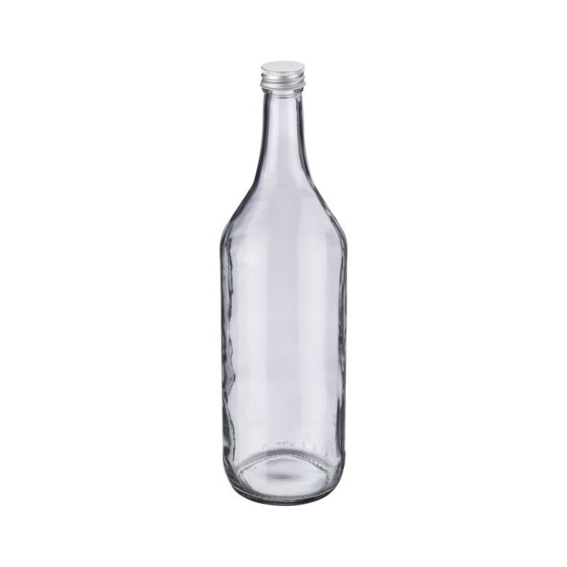 Lasipullo korkilla 1L