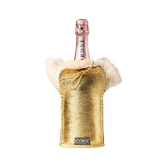 Kywie_samppanjajaahdytin_gold_sparkle__nahkaa