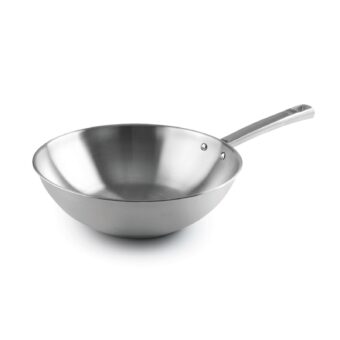 Teräksinen wokkipannu