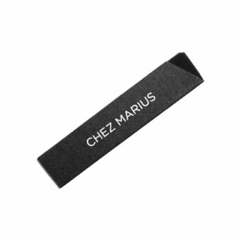 Chez Marius teräsuoja 13cm x 2,2cm